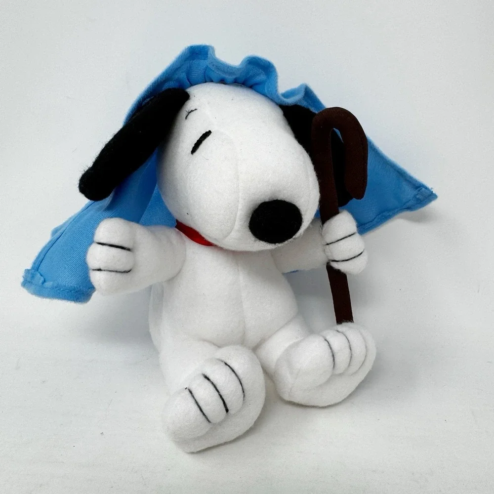 Hallmark‎ Peanuts Snoopy Little Shepherd Christmas Nativity Plush Stuffed 2010